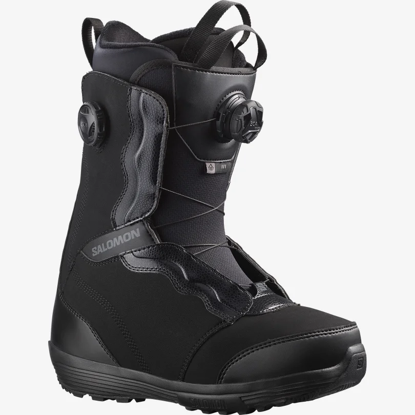 Bottines De Snowboard Burton Coco – Taille UE 39 US 7,5 – Noir, Flex Medium – Neuves